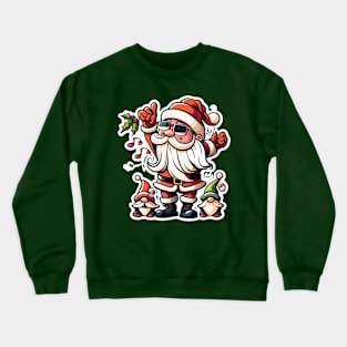 Santa & Gnomes Crewneck Sweatshirt